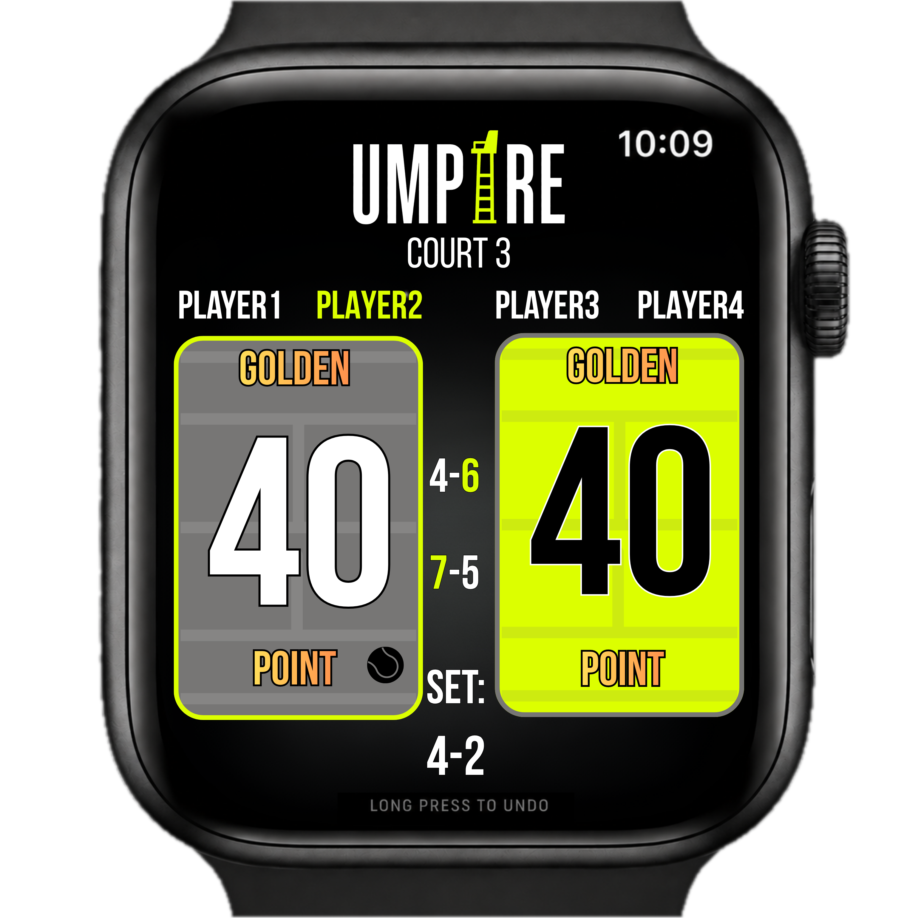 Free app watch scoring screen